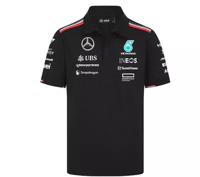 Mercedes AMG F1 Men's F1 2024 Polo Shirt Size XS-4XL • £29.99