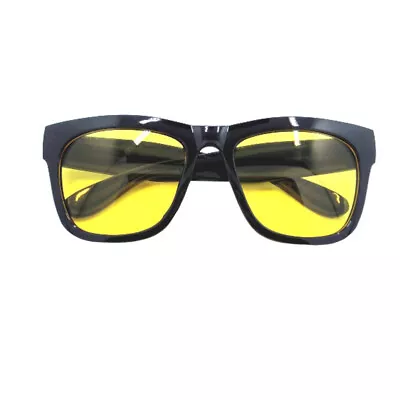 £3.89 • Buy Unisex Night Vision Driving Glasses Anti Glare Safety Sunglasses Yellow Lens 