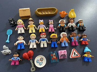 Lego Duplo People Bulk Lot No. 4 + Disney Princess + Minnie & Daisy Animals … • $75