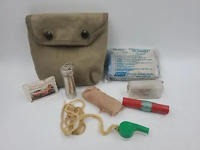 VTG Army Vietnam Canvas Field Pocket Pouch 1st Aid Fishing Matches ETC Japan • $22.43