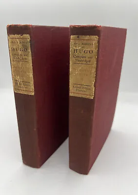 NINETY-THREE 93 By Victor Hugo 39/500 Limited Set. Copyrighted 1894. Two Volumes • $49.95