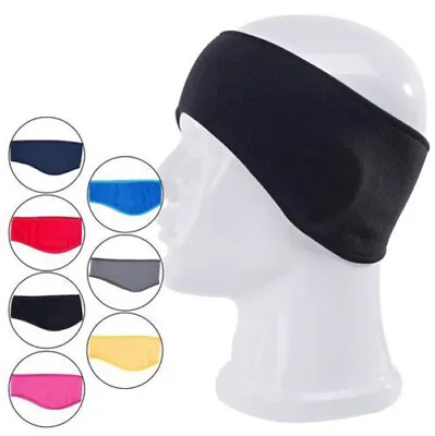 Men Women Fleece Ear Warmers Cover Headband Winter Sports Headwrap Ear Muffs US • $2.98