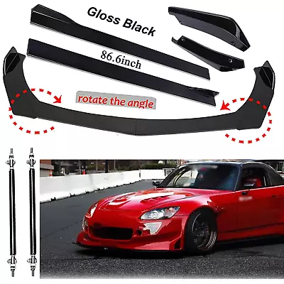 Front Bumper Lip Spoiler Splitter 86.6  Side Skirt Rear For Honda S2000  H • $69.99