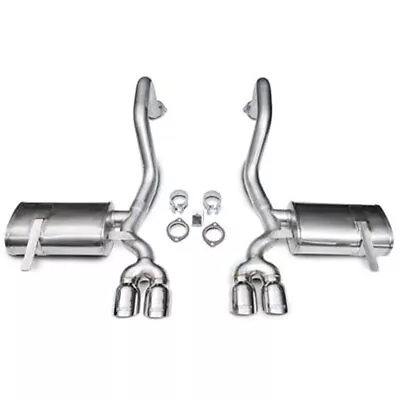$1872 • Buy Corsa 97-04 Chevrolet Corvette C5 Z06 5.7L V8 Polished Xtreme Axle-Back Exhaust