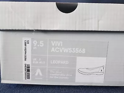 ABEO VIVI Leopard Knit Casual Women's Shoe - Orthotic Support 9.5 • $55.55