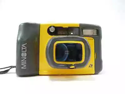 Minolta Vectis Weathermatic Zoom 35mm Film Camera • $34.99