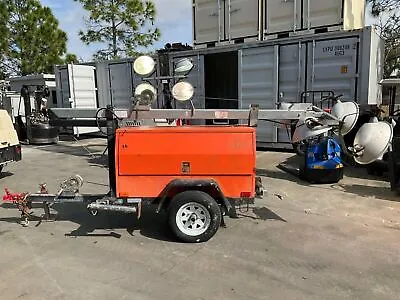 2017 Wanco generator With laydown Light Tower Model wlt Diesel Trailer Mounted • $3900