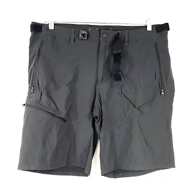 Mountain Hardwear - Men's 38 - Gray Belted Nylon Blend Shorts • $15.30