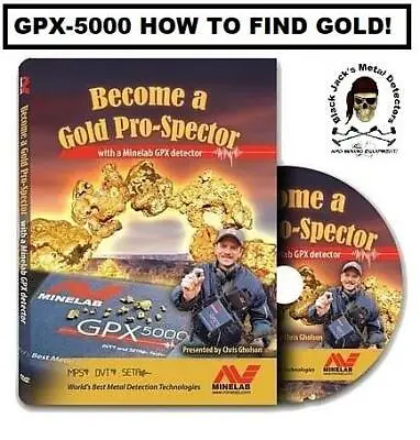 Become A Gold PRO-Spector W/ Minelab GPX Detector DVD. GPX 5000 UP Your Success • $20