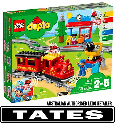 $95 • Buy LEGO 10874 Steam Train   - DUPLO  From Tates Toyworld