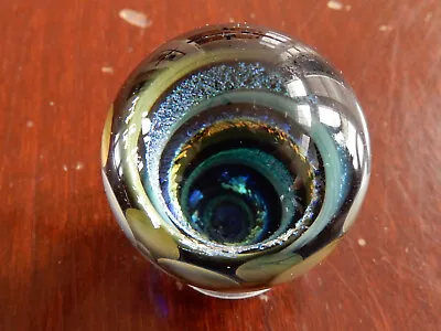 1  Glass Dichroic Vortex Marble • $100