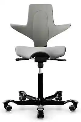 HAG Capisco Puls 8020 Saddle Seating Ergonomic  Chair-Clay & Black (Sealed Box) • £349.99