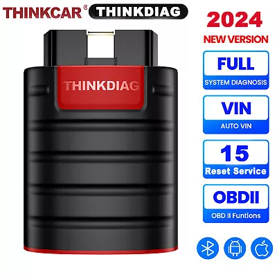 2024 THINKDIAG OBD2 Scanner Car Diagnostic Tool All Software Free Key ECU Coding • $75.99