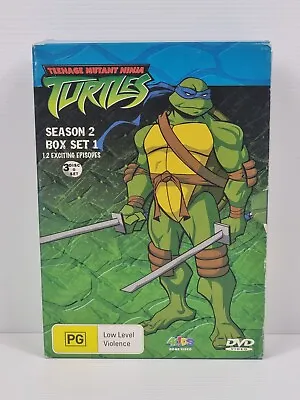 Teenage Mutant Ninja Turtles 2004 Season 2 Box Set 1 DVD 3-Disc Region 4 • $29.99