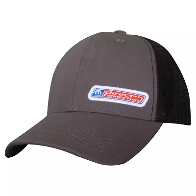 New Mopar Direct Connection Red Logo Gray Mesh Small Medium Baseball Cap Hat • $25.96