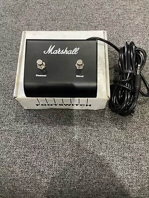 MARSHALL CHANNEL & BLEND FOOTSWITCH NR MINT CONDITION PEDL 90005 See Pictures. • £40