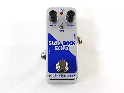 Used Electro Harmonix EHX Slap-Back Echo Analog Delay Guitar Effects Pedal • $69