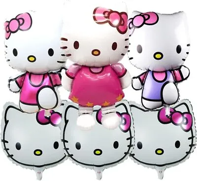 Hello Kitty Decoration Balloon Party Banner Table Cover Plate Cups Supplies Cake • $2.99