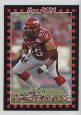 $2.09 • Buy 2006 Jogo CFL Taylor Robertson #85