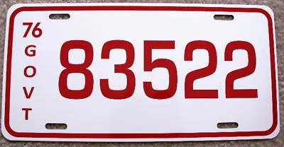 Dukes Of Hazzard Rosco License Plate 83522 Fits Dodge Monaco Police Mopar 440 • $18.95