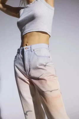 $15 • Buy Urban Outfitters BDG Scenic Sunset Cowboy Jeans High Rise Size 24 NWT
