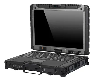 Getac V200 Rugged Toughbook Style Laptop 12.1  Core I5 SSD Serial Windows 10 • £199.99