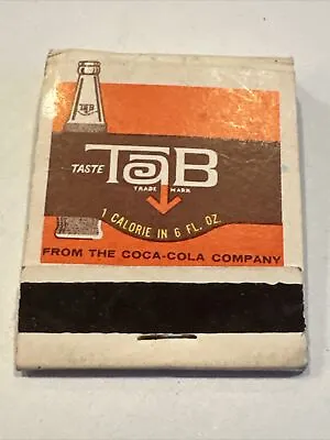 Tab Soda Vtg Book Of Matches Matchbook • $14.99