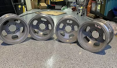 4-1976 SUPERIOR Rims 15 X 8.5  5 X 5.5 Bolt International Scout & Jeep 38-598X • $850