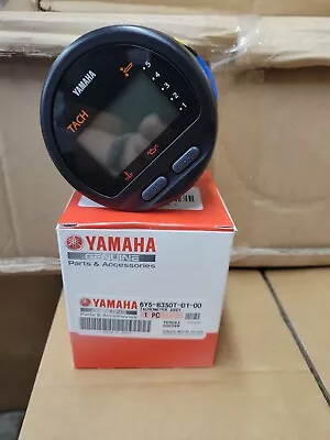 YAMAHA OEM Multi-Function Gauge Tachometer Tach Outboards NEW 6Y5-8350T-D1-00 • $252.99