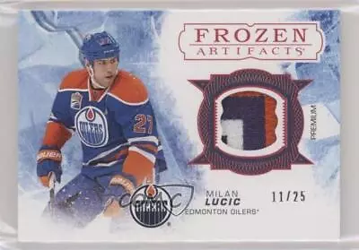 2017-18 Upper Deck Artifacts Frozen Artifacts Red /25 Milan Lucic #FA-ML • $17.49