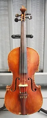 BORTOLAMIO OBICI IN VERONA 1681 VINTAGE VIOLIN ITALIAN  Repair Or Restore • $499.99