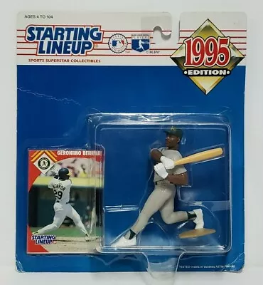 GERONIMO BERROA - Oakland A's Kenner Starting Lineup MLB SLU 1995 Figure & Card • $8.89