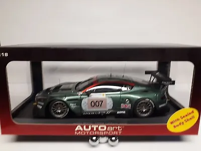 1/18 Autoart Aston Martin DBR9 LeMans 2006 #007 • $150