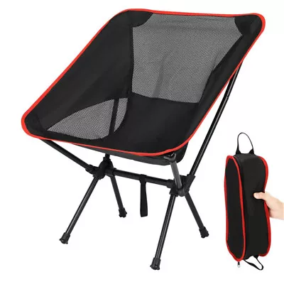 $18.47 • Buy Ultralight Portable Backpacking Camping Chair Beach Fishing Folding Storage Bag