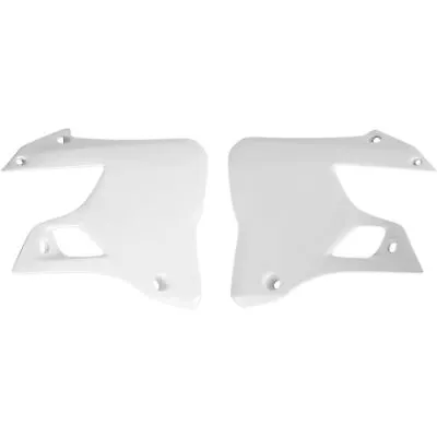 UFO Plastics Radiator Shrouds For Yamaha YZ125/250 - White YA02898046 • $48.01