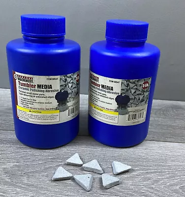 Tumbler Media Central Machinery Ceramic Polishing Abrasive 1” Vibratory Tumbler • $19.99