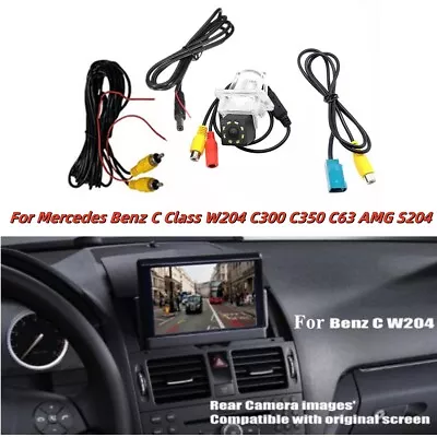 For Mercedes C250 C300 W204 S204 Factory Radio GPS Rear Back Up Camera With Wire • $21.74