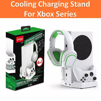 Vertical Cooling Charger Stand For Xbox Series S Controller Charging Station AU • $53.99