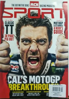 MCN Sport UK Special Issue 2016 Cal's MotoGP Breakthrough Race FREE SHIPPING Sb • $19.97