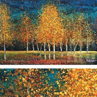 36W X24H  EVENING GROVE By MELISSA GRAVES-BROWN - TREES LEAVES CHOICES Of CANVAS • $334.54