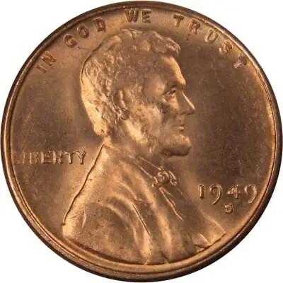 $7.95 • Buy 1949 S Lincoln Wheat Cent BU Uncirculated Mint State Bronze Penny 1c Coin