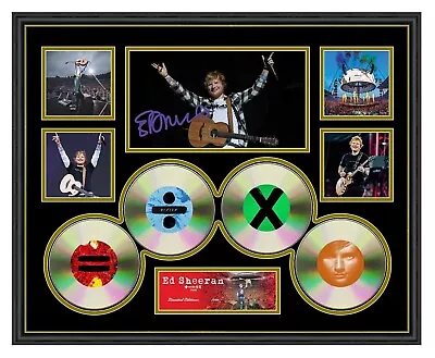 $119.99 • Buy ED SHEERAN  + - = ÷ X MATHEMATICS AUSTRALIA TOUR 2023 SIGNED FRAMED MEMORABILIA