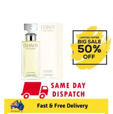 Calvin Klein Eternity Eau De Perfume For Women 100ml • $49
