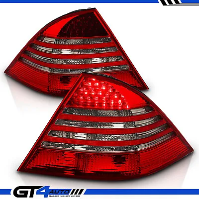 $119.85 • Buy For 00-06 Mercedes Benz W220 S-Class S430 S500 S550 S600 Smoke LED Tail Lights