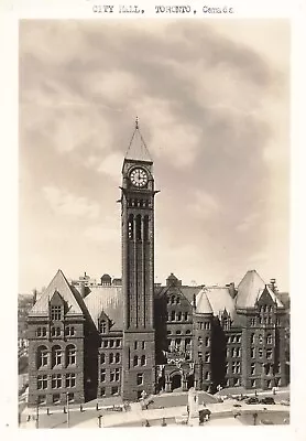 City Hall 1920s Press Photo 5x7 Toronto Ontario Canada Clock Tower  *P131b • $26