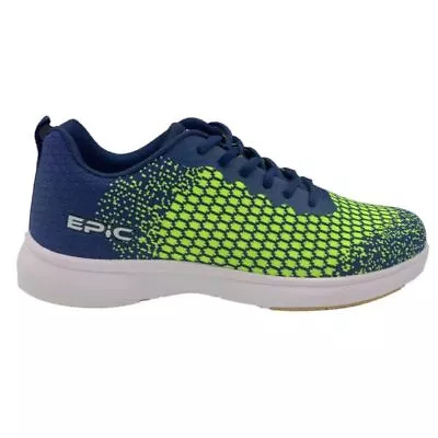 Epic Men’s Odin Knit Blue Yellow Right Hand Bowling Shoes • $54.95