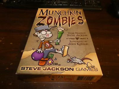 Steve Jackson Games: Munchkin Zombies: Core Game: Complete • $8.99