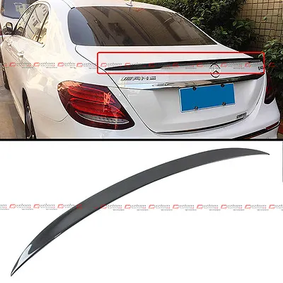 For 17-23 Mercedes Benz W213 E-class E300 E43 Amg Vip Carbon Fiber Trunk Spoiler • $135.99