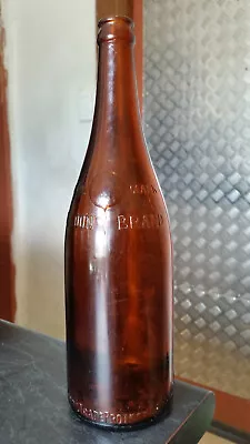 Rare Vintage Dual Embossed Beer Bottle Awa And Balloon Brand • $95