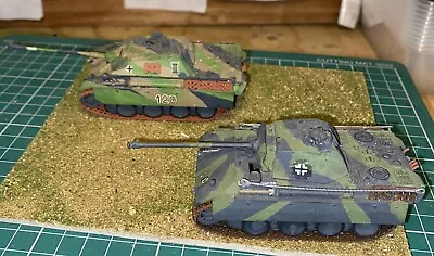 1:72 German Jagdpanther And Panther Tanks Built And Painted For Display • £10